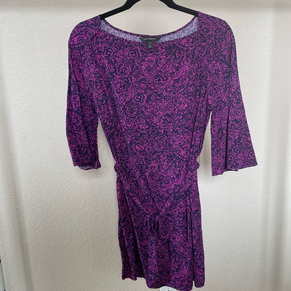 Banana Republic Printed Short Dress